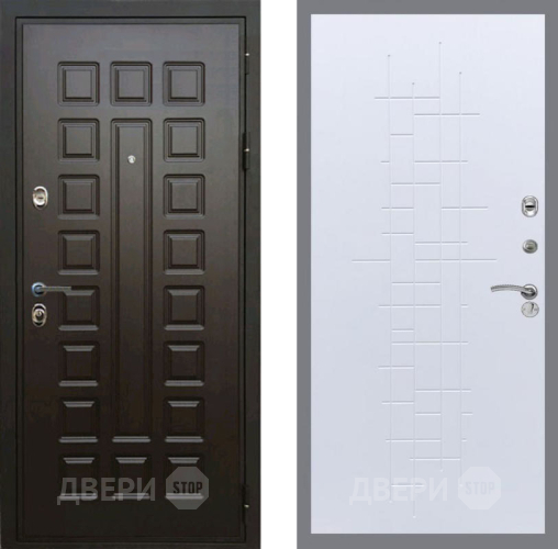 Входная металлическая Дверь Рекс (REX) Премиум 3к FL-289 Белый ясень в Дмитрове