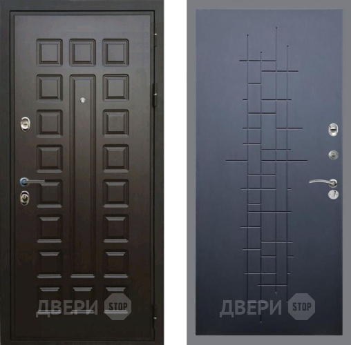 Входная металлическая Дверь Рекс (REX) Премиум 3к FL-289 Ясень черный в Дмитрове