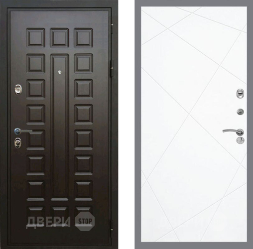 Входная металлическая Дверь Рекс (REX) Премиум 3к FL-291 Силк Сноу в Дмитрове