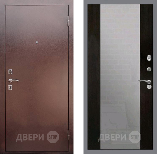 Дверь Рекс (REX) 1 СБ-16 Зеркало Венге в Дмитрове