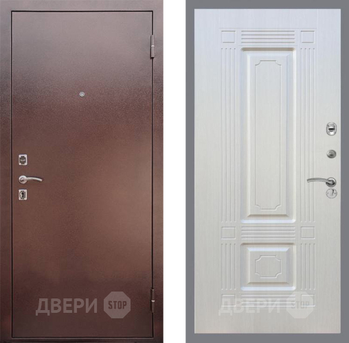 Входная металлическая Дверь Рекс (REX) 1 FL-2 Лиственница беж в Дмитрове