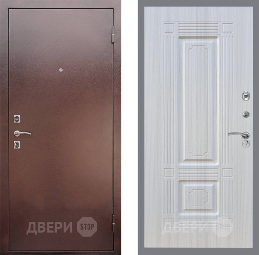 Входная металлическая Дверь Рекс (REX) 1 FL-2 Сандал белый в Дмитрове