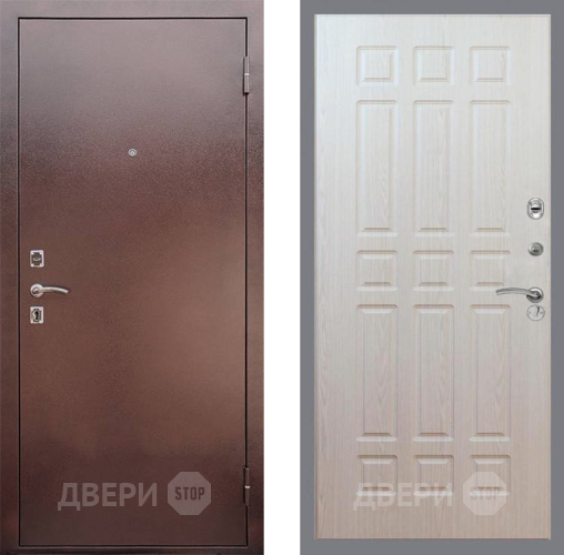 Входная металлическая Дверь Рекс (REX) 1 FL-33 Беленый дуб в Дмитрове