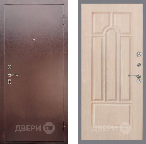 Входная металлическая Дверь Рекс (REX) 1 FL-58 Беленый дуб в Дмитрове