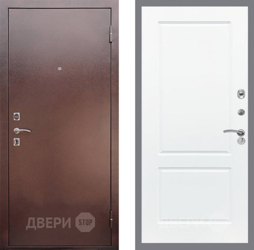 Входная металлическая Дверь Рекс (REX) 1 FL-117 Силк Сноу в Дмитрове
