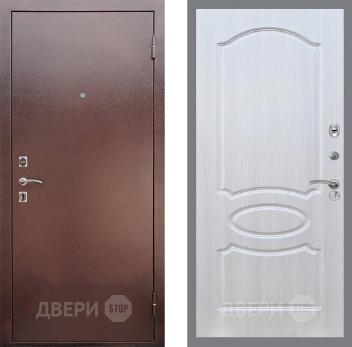 Входная металлическая Дверь Рекс (REX) 1 FL-128 Лиственница беж в Дмитрове