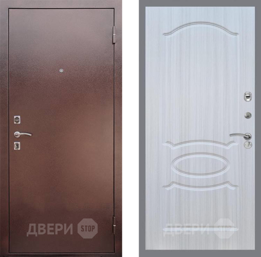Входная металлическая Дверь Рекс (REX) 1 FL-128 Сандал белый в Дмитрове