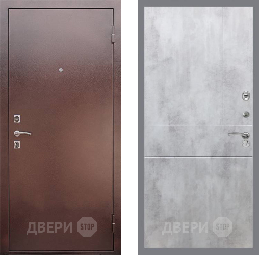 Дверь Рекс (REX) 1 FL-290 Бетон светлый в Дмитрове