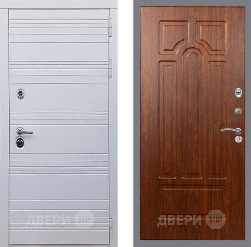 Входная металлическая Дверь Рекс (REX) 14 Силк Сноу FL-58 Морёная берёза в Дмитрове