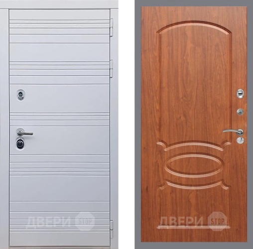 Входная металлическая Дверь Рекс (REX) 14 Силк Сноу FL-128 Морёная берёза в Дмитрове