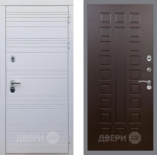 Дверь Рекс (REX) 14 Силк Сноу FL-183 Венге в Дмитрове