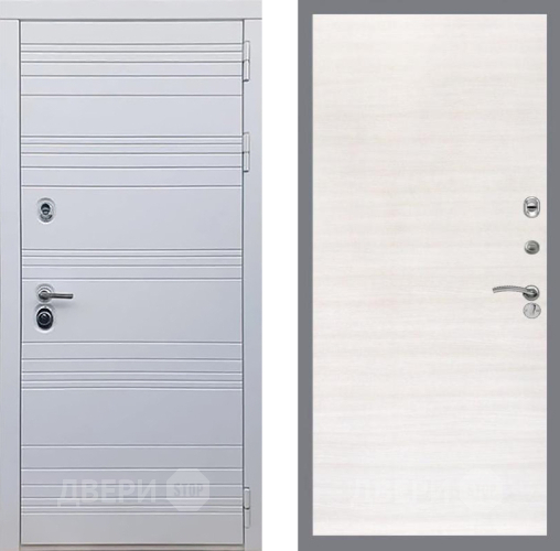 Входная металлическая Дверь Рекс (REX) 14 Силк Сноу GL Акация в Дмитрове
