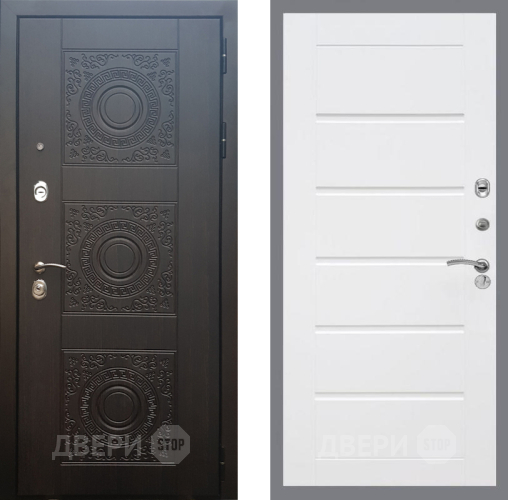 Входная металлическая Дверь Рекс (REX) 10 Сити Белый ясень в Дмитрове