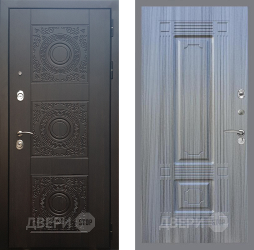 Входная металлическая Дверь Рекс (REX) 10 FL-2 Сандал грей в Дмитрове