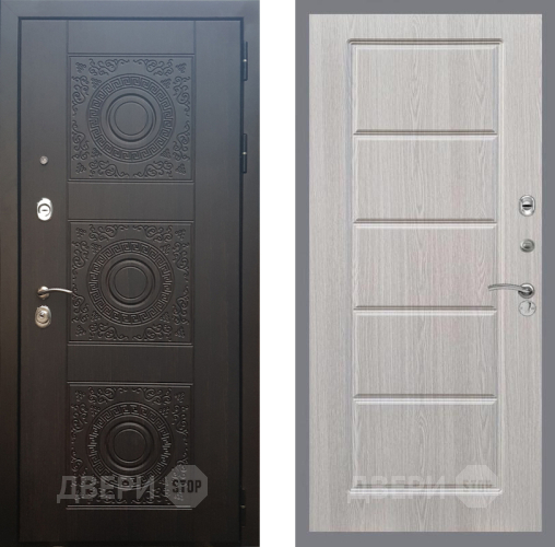 Входная металлическая Дверь Рекс (REX) 10 FL-39 Беленый дуб в Дмитрове