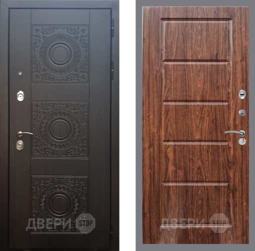Дверь Рекс (REX) 10 FL-39 орех тисненый в Дмитрове