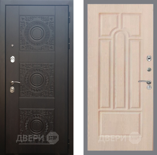 Входная металлическая Дверь Рекс (REX) 10 FL-58 Беленый дуб в Дмитрове