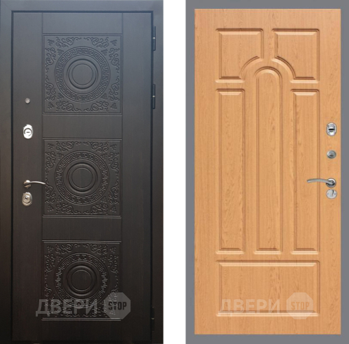 Входная металлическая Дверь Рекс (REX) 10 FL-58 Дуб в Дмитрове