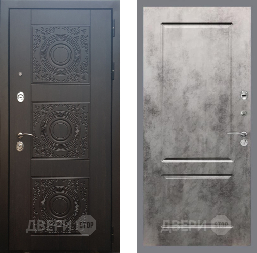 Входная металлическая Дверь Рекс (REX) 10 FL-117 Бетон темный в Дмитрове