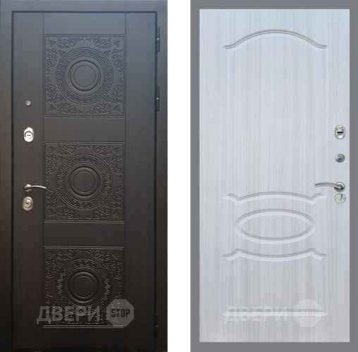 Входная металлическая Дверь Рекс (REX) 10 FL-128 Сандал белый в Дмитрове