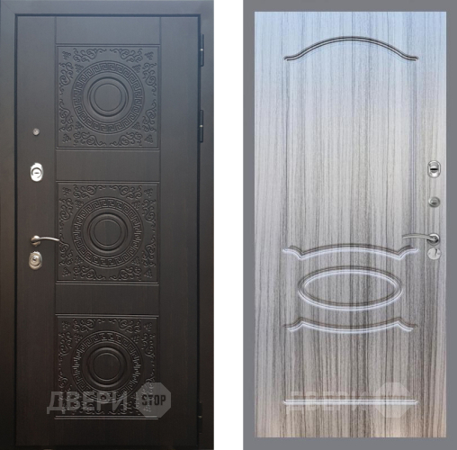 Входная металлическая Дверь Рекс (REX) 10 FL-128 Сандал грей в Дмитрове