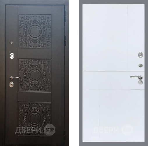 Входная металлическая Дверь Рекс (REX) 10 FL-290 Силк Сноу в Дмитрове