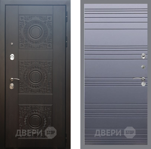 Входная металлическая Дверь Рекс (REX) 10 Line Силк титан в Дмитрове