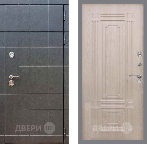 Входная металлическая Дверь Рекс (REX) 21 FL-2 Беленый дуб в Дмитрове