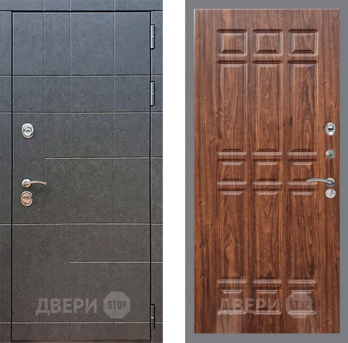Дверь Рекс (REX) 21 FL-33 орех тисненый в Дмитрове