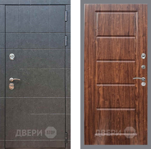 Дверь Рекс (REX) 21 FL-39 орех тисненый в Дмитрове
