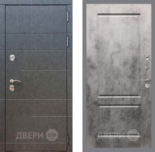Дверь Рекс (REX) 21 FL-117 Бетон темный в Дмитрове