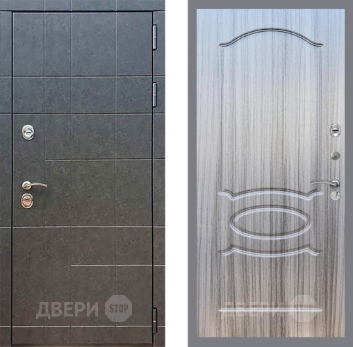 Входная металлическая Дверь Рекс (REX) 21 FL-128 Сандал грей в Дмитрове