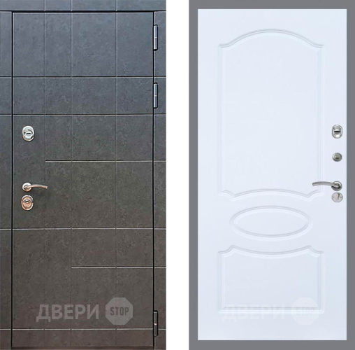 Входная металлическая Дверь Рекс (REX) 21 FL-128 Силк Сноу в Дмитрове