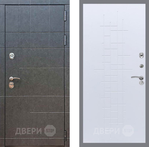 Входная металлическая Дверь Рекс (REX) 21 FL-289 Белый ясень в Дмитрове