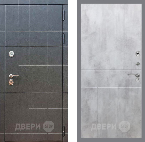 Входная металлическая Дверь Рекс (REX) 21 FL-290 Бетон светлый в Дмитрове
