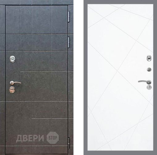 Входная металлическая Дверь Рекс (REX) 21 FL-291 Силк Сноу в Дмитрове