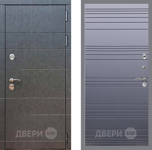 Дверь Рекс (REX) 21 Line Силк титан в Дмитрове