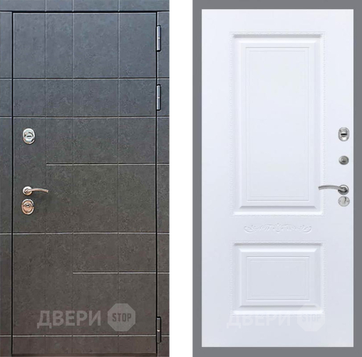 Входная металлическая Дверь Рекс (REX) 21 Смальта Силк Сноу в Дмитрове