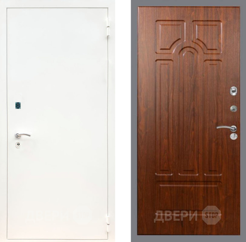 Дверь Рекс (REX) 1А Белая шагрень FL-58 Морёная берёза в Дмитрове