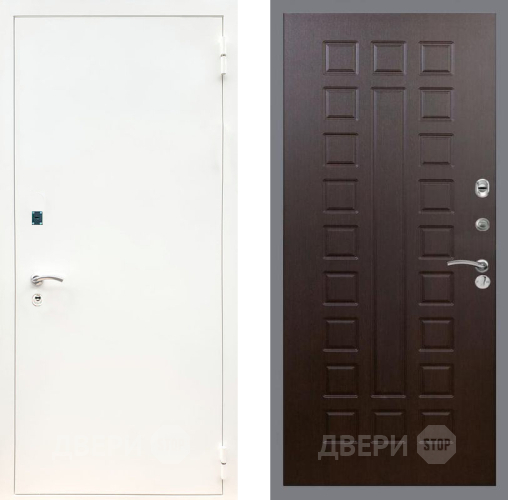 Дверь Рекс (REX) 1А Белая шагрень FL-183 Венге в Дмитрове