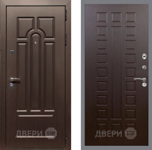 Входная металлическая Дверь Рекс (REX) Эврика FL-183 Венге в Дмитрове