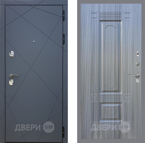 Входная металлическая Дверь Рекс (REX) 13 Силк Титан FL-2 Сандал грей в Дмитрове