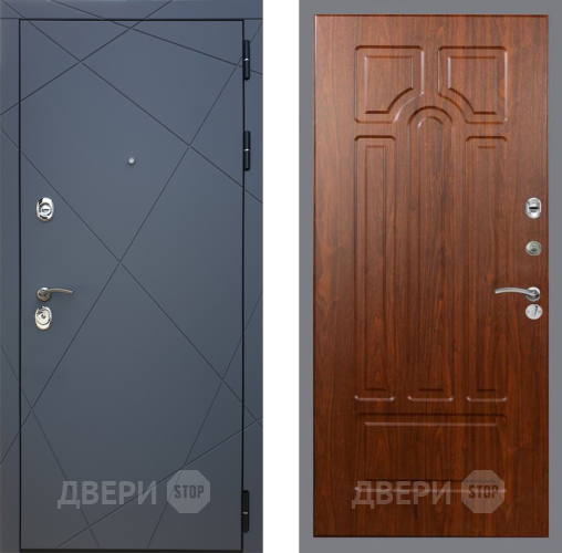 Входная металлическая Дверь Рекс (REX) 13 Силк Титан FL-58 Морёная берёза в Дмитрове