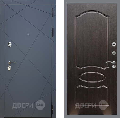Дверь Рекс (REX) 13 Силк Титан FL-128 Венге светлый в Дмитрове
