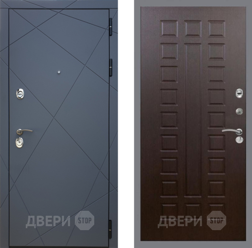Дверь Рекс (REX) 13 Силк Титан FL-183 Венге в Дмитрове