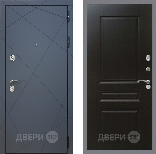 Дверь Рекс (REX) 13 Силк Титан FL-243 Венге в Дмитрове