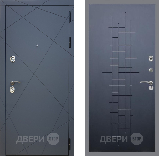 Дверь Рекс (REX) 13 Силк Титан FL-289 Ясень черный в Дмитрове