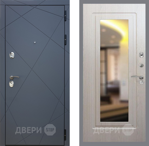 Дверь Рекс (REX) 13 Силк Титан FLZ-120 Беленый дуб в Дмитрове