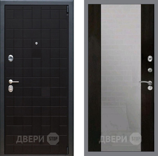 Дверь Рекс (REX) 12 СБ-16 Зеркало Венге в Дмитрове