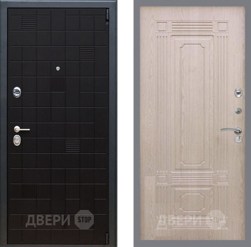 Входная металлическая Дверь Рекс (REX) 12 FL-2 Беленый дуб в Дмитрове